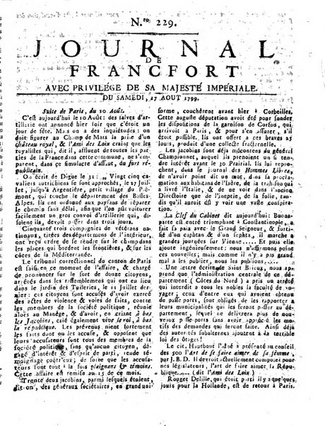 Journal de Francofort