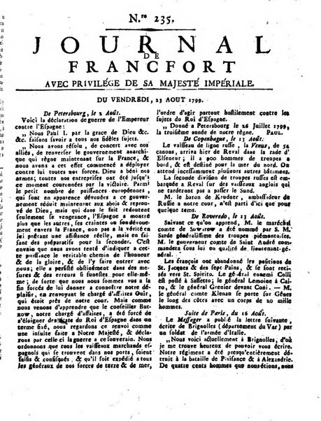 Journal de Francofort