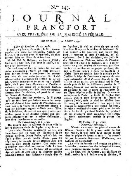 Journal de Francofort