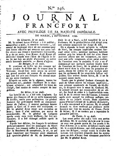 Journal de Francofort