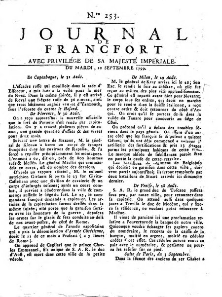 Journal de Francofort