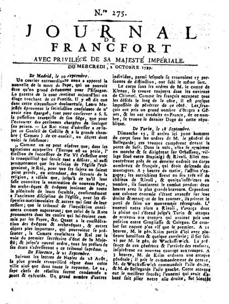 Journal de Francofort