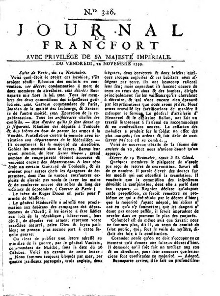 Journal de Francofort