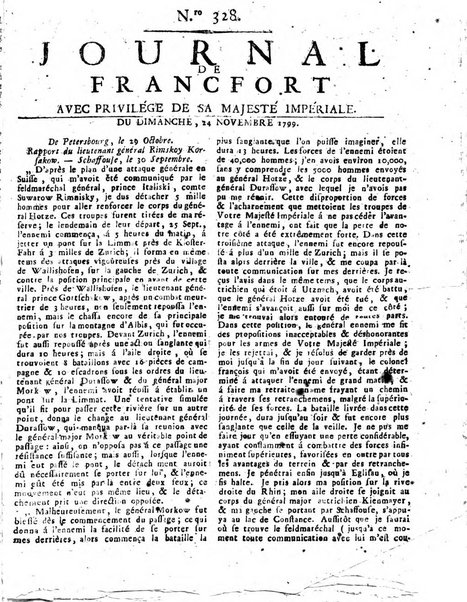 Journal de Francofort