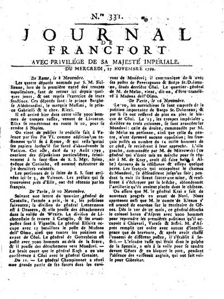 Journal de Francofort