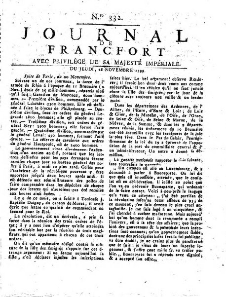 Journal de Francofort