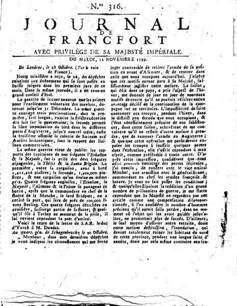 Journal de Francofort
