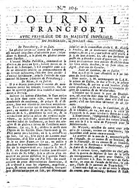 Journal de Francofort