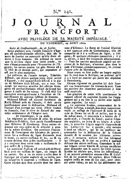 Journal de Francofort