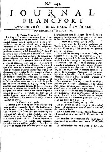 Journal de Francofort