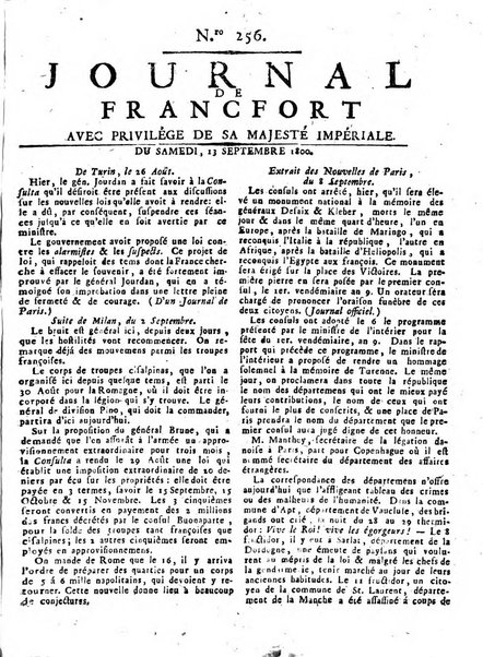 Journal de Francofort