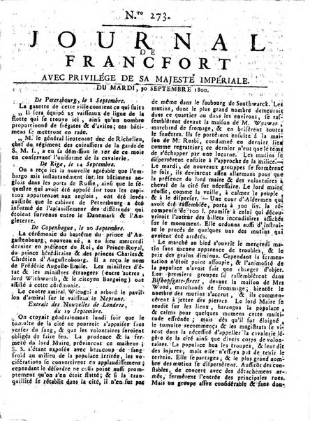 Journal de Francofort