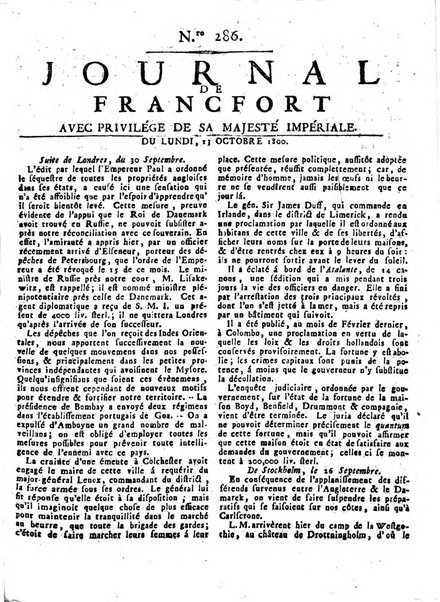 Journal de Francofort