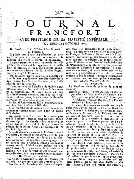 Journal de Francofort