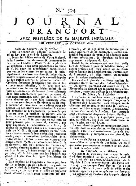 Journal de Francofort