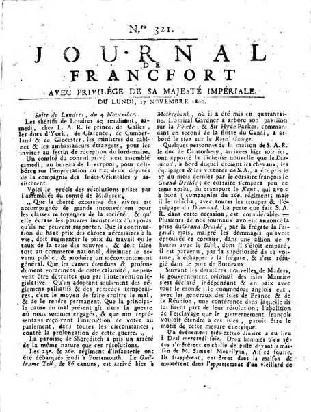 Journal de Francofort