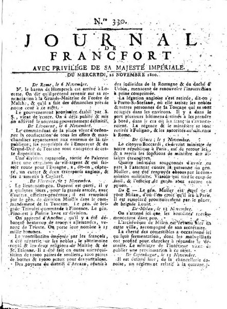 Journal de Francofort