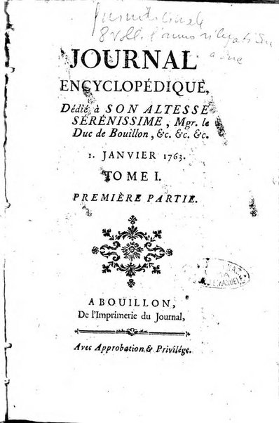 Journal encyclopédique