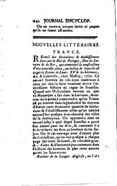 Journal encyclopédique