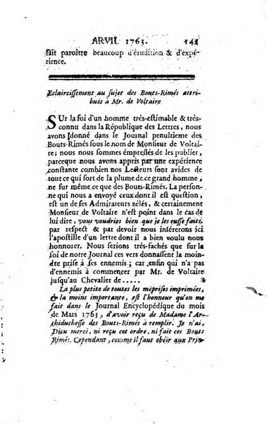 Journal encyclopédique