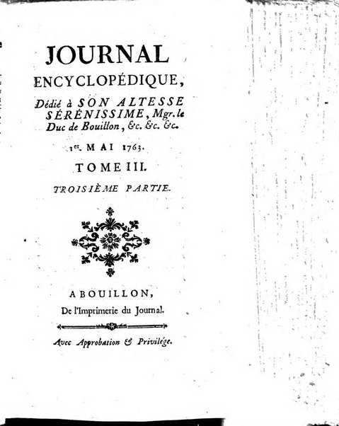 Journal encyclopédique