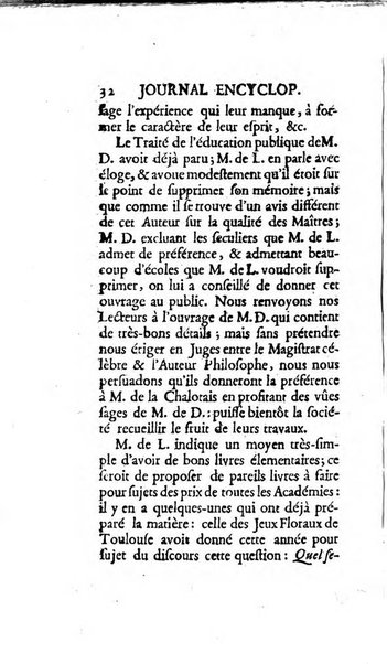 Journal encyclopédique