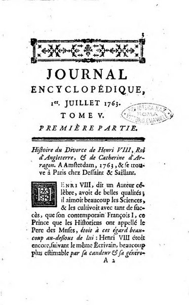 Journal encyclopédique