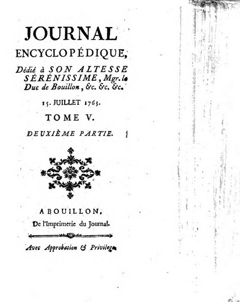 Journal encyclopédique