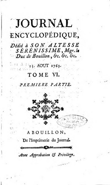 Journal encyclopédique