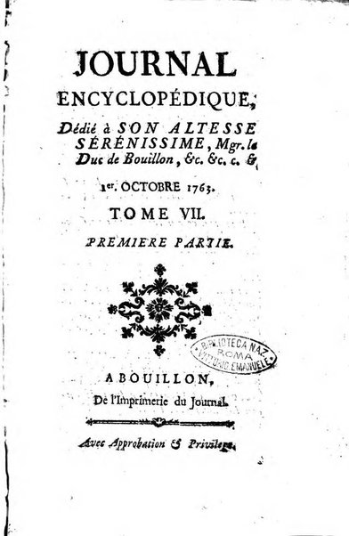 Journal encyclopédique