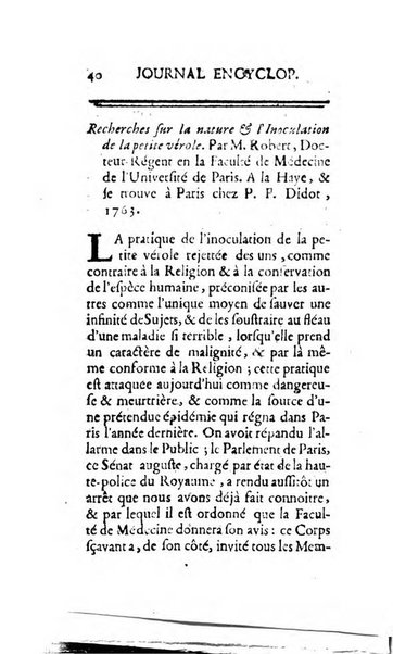 Journal encyclopédique