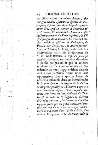 Journal encyclopédique