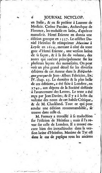 Journal encyclopédique