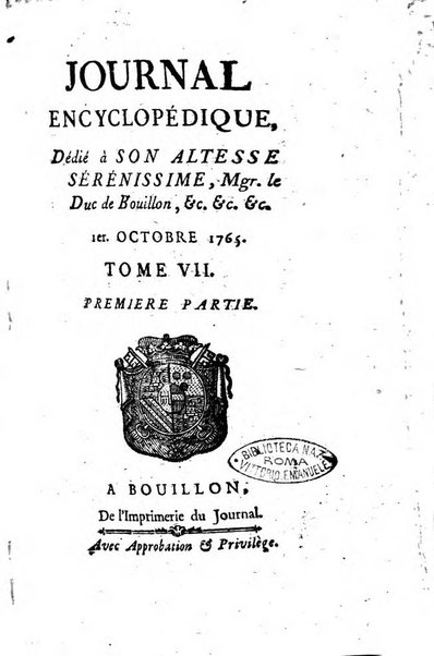 Journal encyclopédique