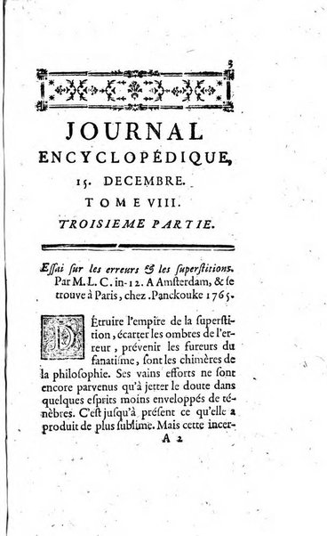 Journal encyclopédique