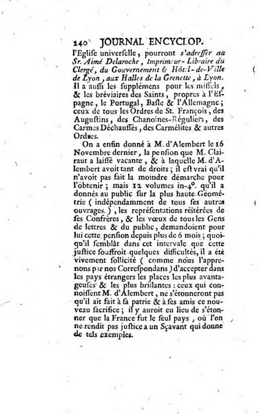 Journal encyclopédique