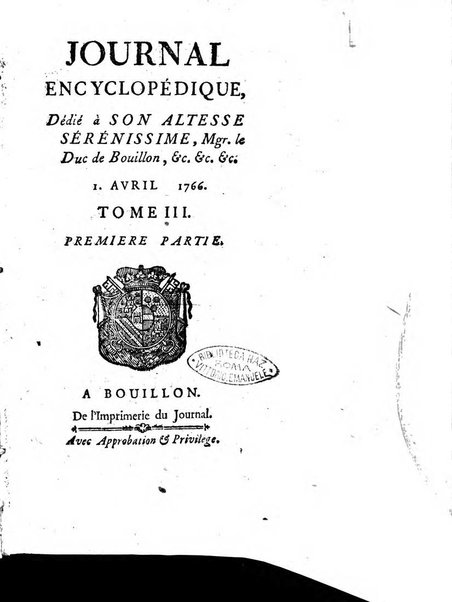 Journal encyclopédique