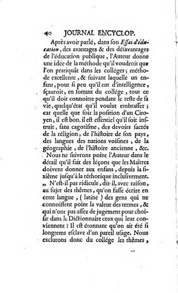 Journal encyclopédique