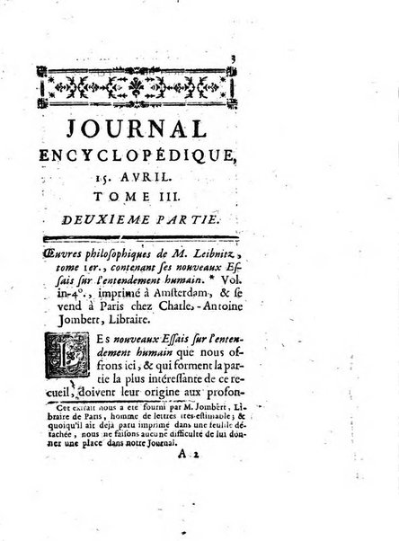 Journal encyclopédique