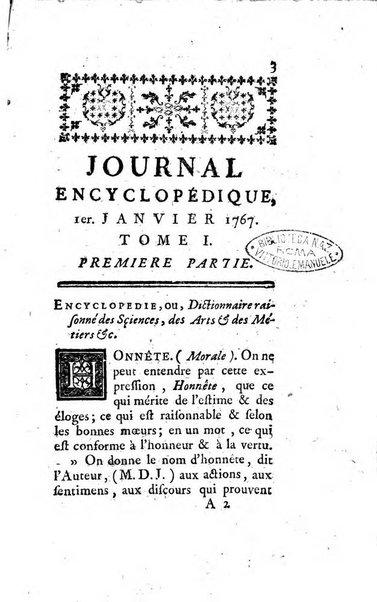 Journal encyclopédique