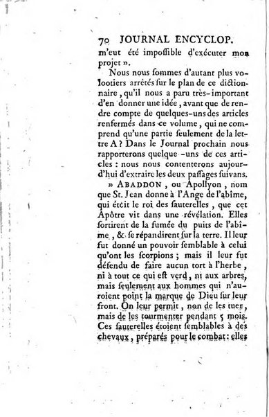 Journal encyclopédique