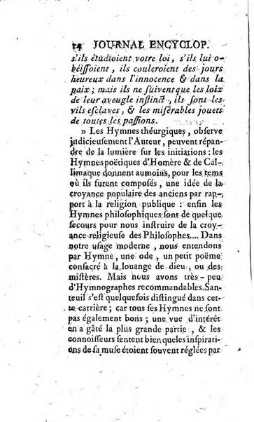 Journal encyclopédique