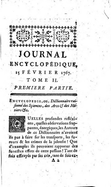 Journal encyclopédique