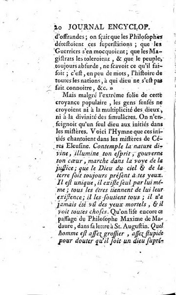 Journal encyclopédique