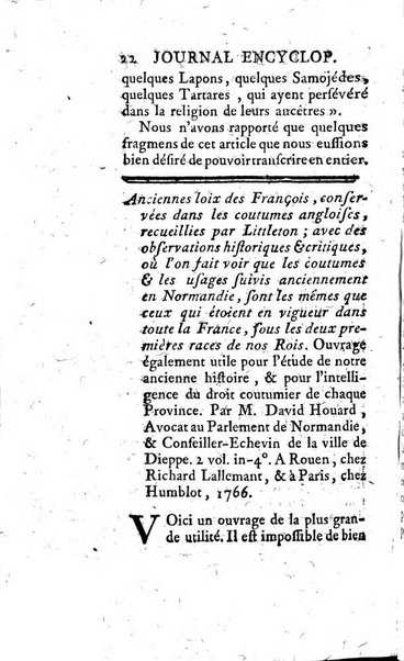 Journal encyclopédique