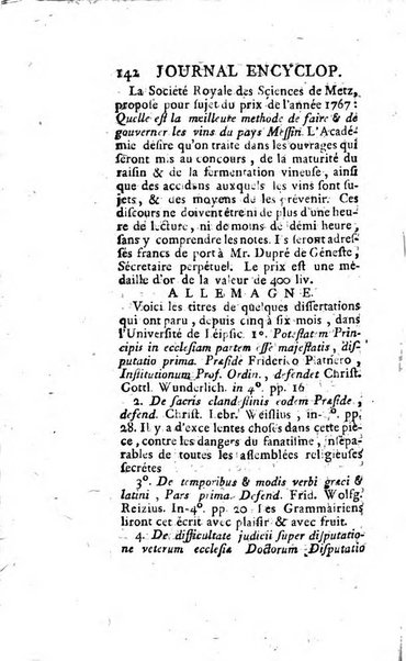 Journal encyclopédique