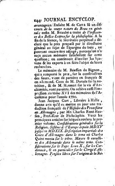 Journal encyclopédique