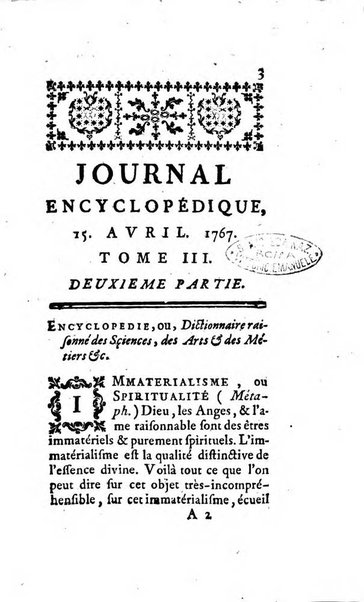 Journal encyclopédique