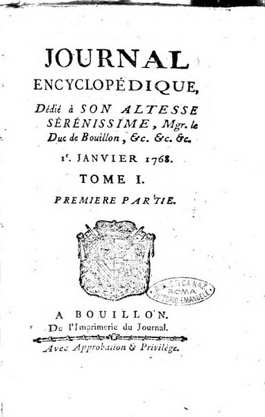 Journal encyclopédique