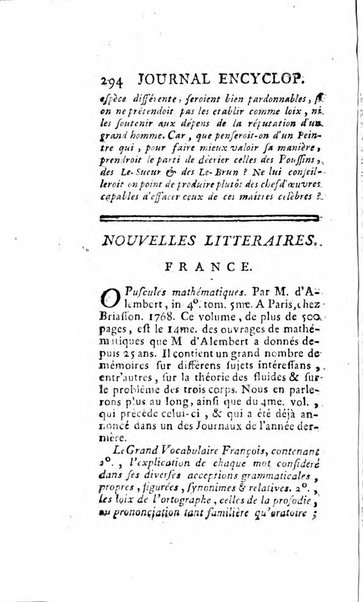 Journal encyclopédique